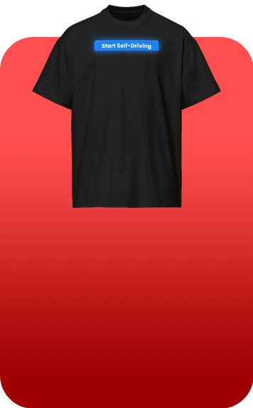 Start Self-Driving Box Tee